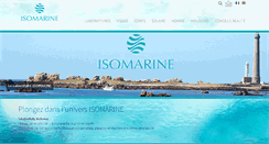 Desktop Screenshot of isomarine.com